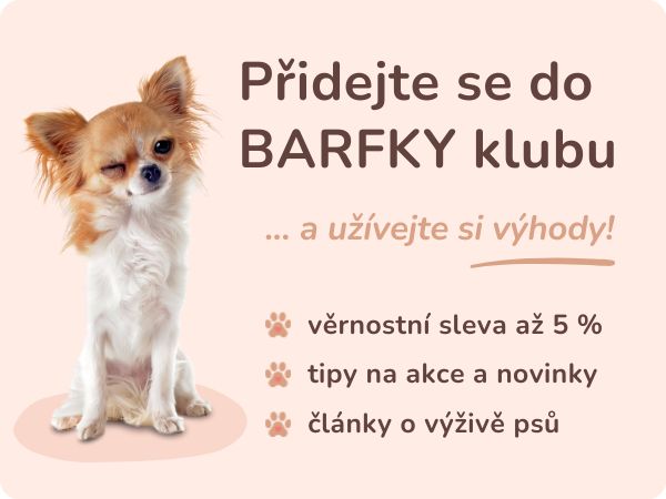 Pridajte sa do BARFKY klubu!_CZ